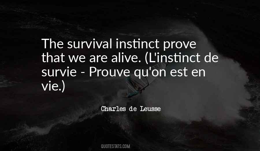 Charles De Leusse Quotes #1276103