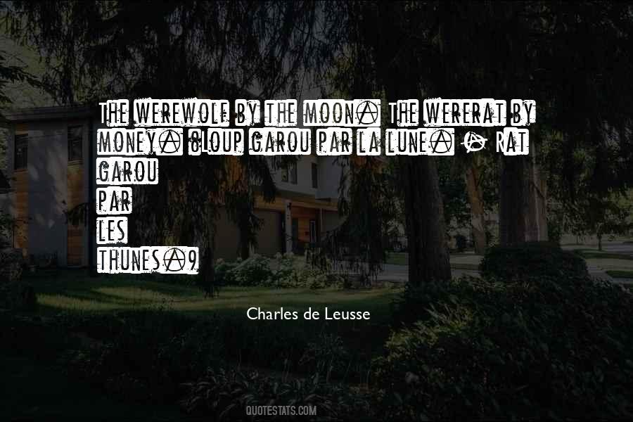 Charles De Leusse Quotes #141915