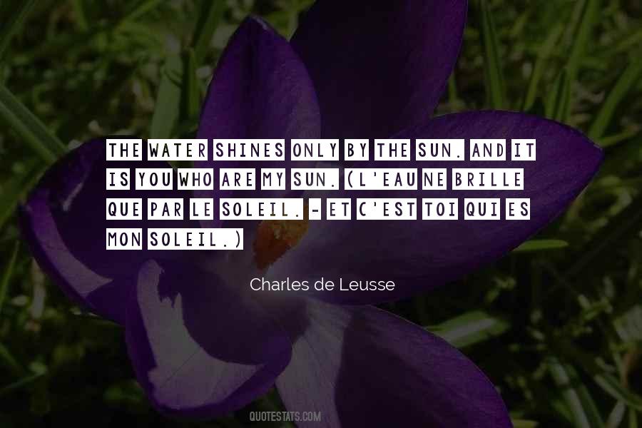 Charles De Leusse Quotes #484451