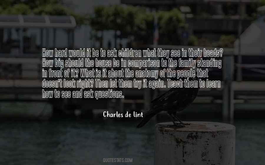 Charles De Lint Quotes #1380068