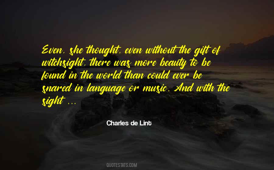 Charles De Lint Quotes #1478217