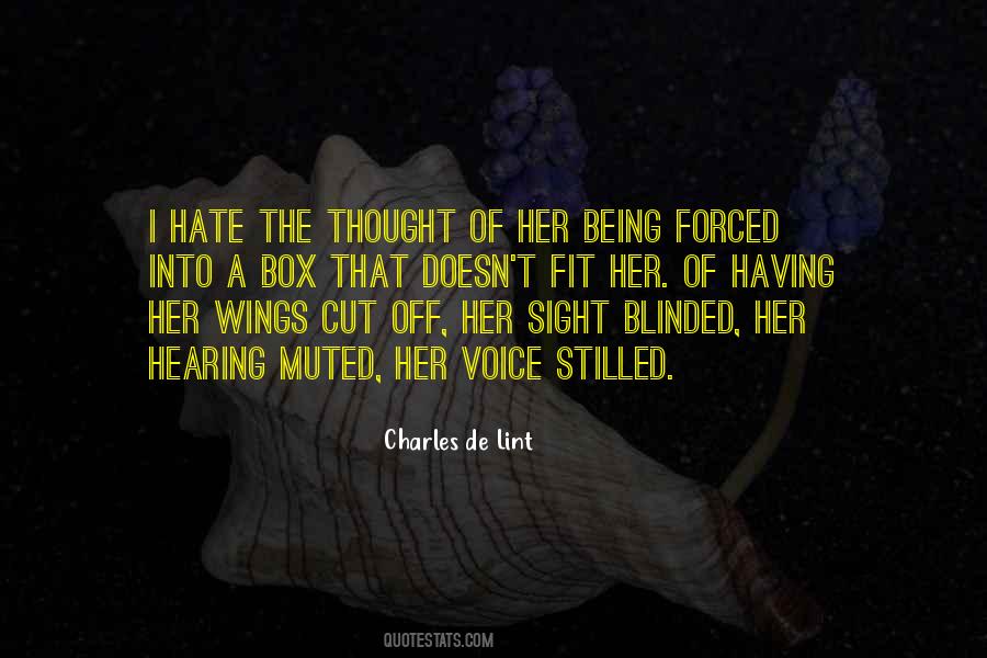 Charles De Lint Quotes #1601621