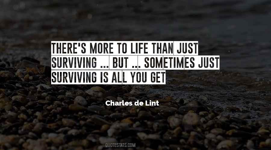 Charles De Lint Quotes #1657616