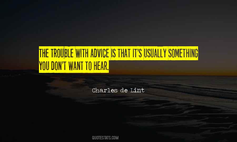 Charles De Lint Quotes #35387