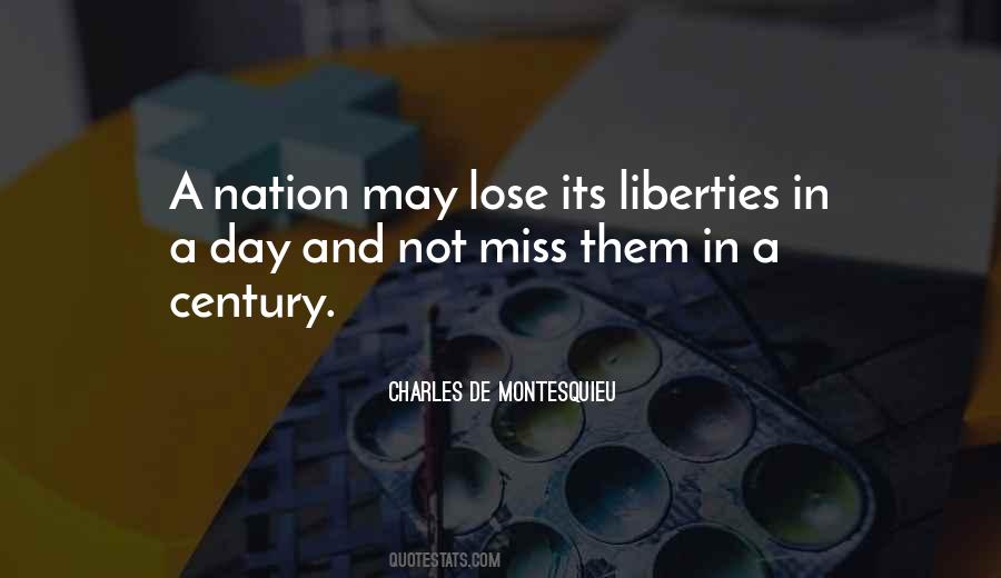 Charles De Montesquieu Quotes #1469729