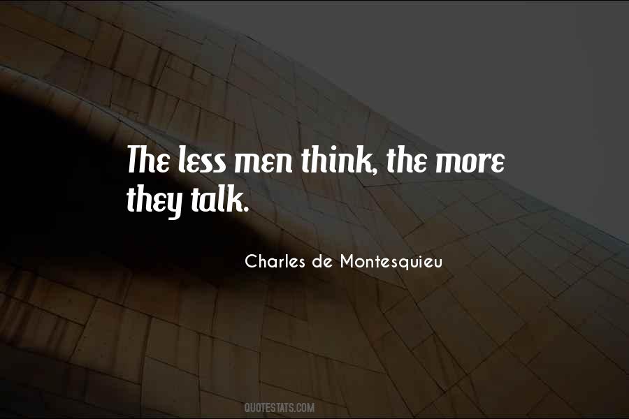 Charles De Montesquieu Quotes #261779