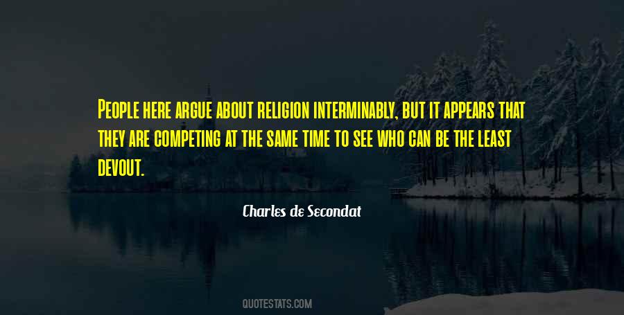 Charles De Secondat Quotes #239846