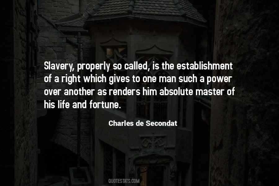 Charles De Secondat Quotes #637315