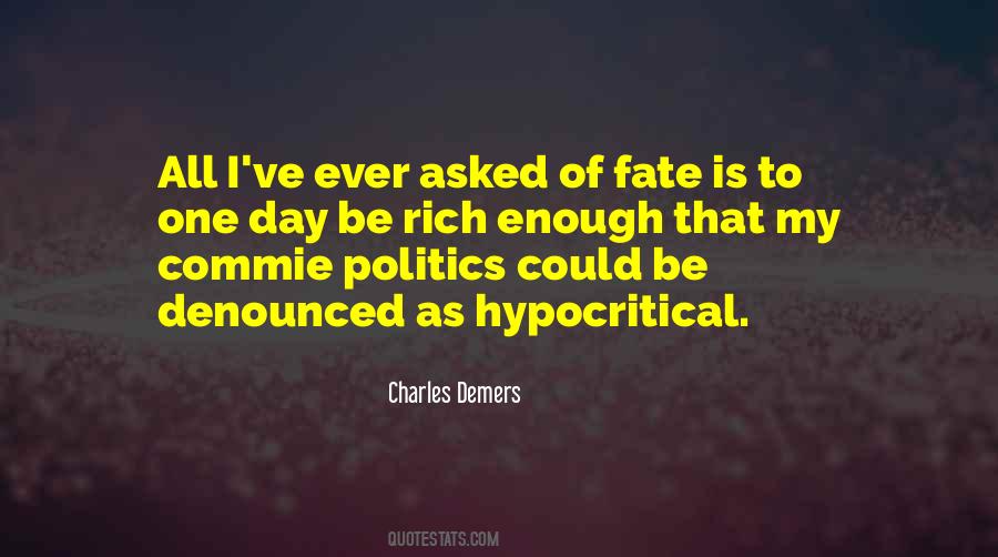 Charles Demers Quotes #47939
