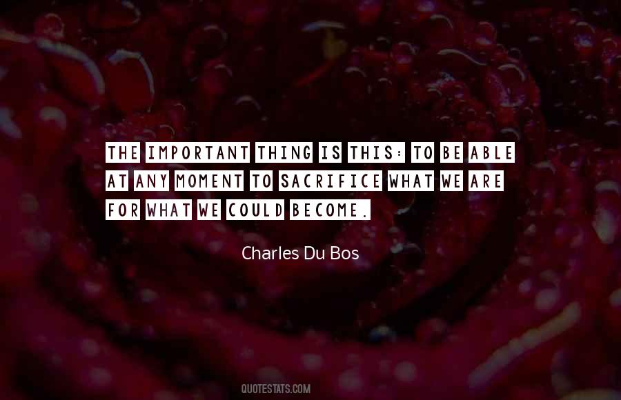 Charles Du Bos Quotes #214387