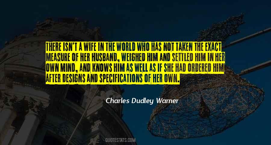 Charles Dudley Warner Quotes #1353868