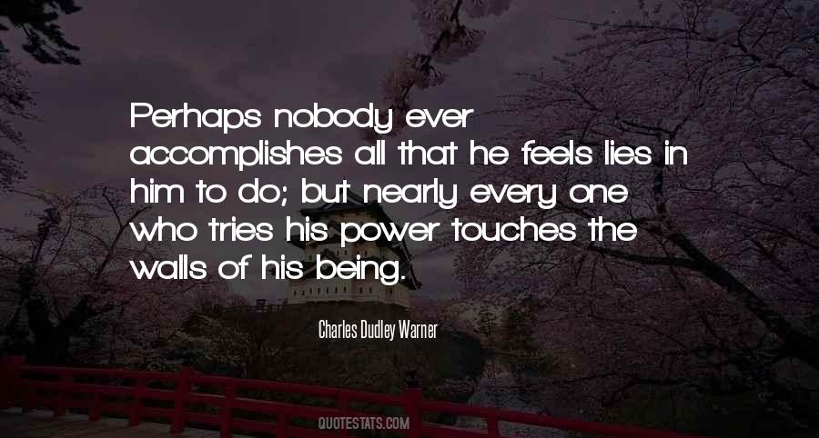 Charles Dudley Warner Quotes #1640227