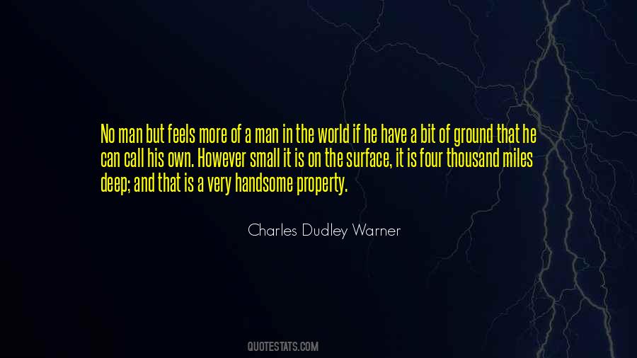 Charles Dudley Warner Quotes #1728922