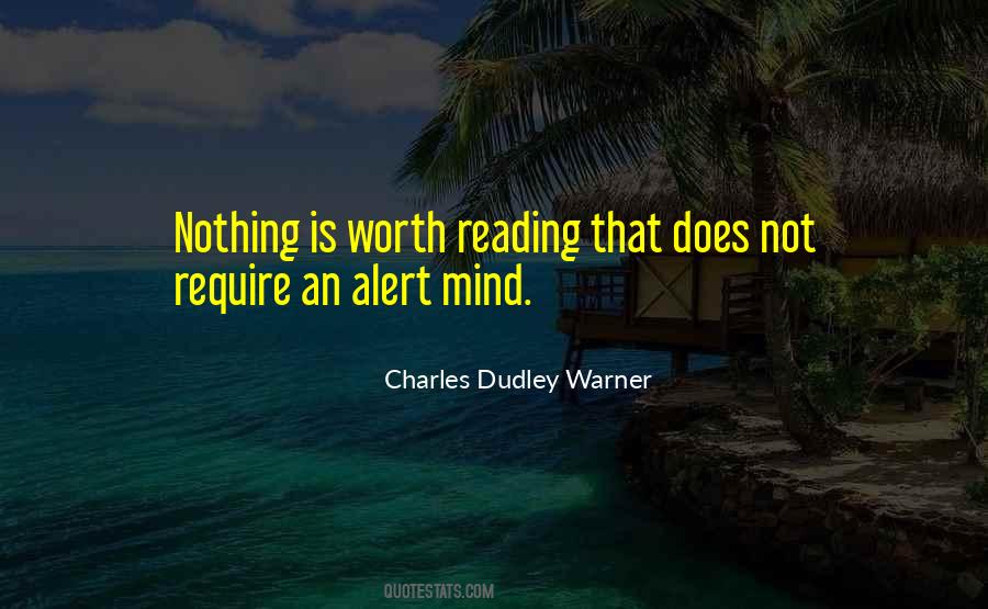 Charles Dudley Warner Quotes #1765830