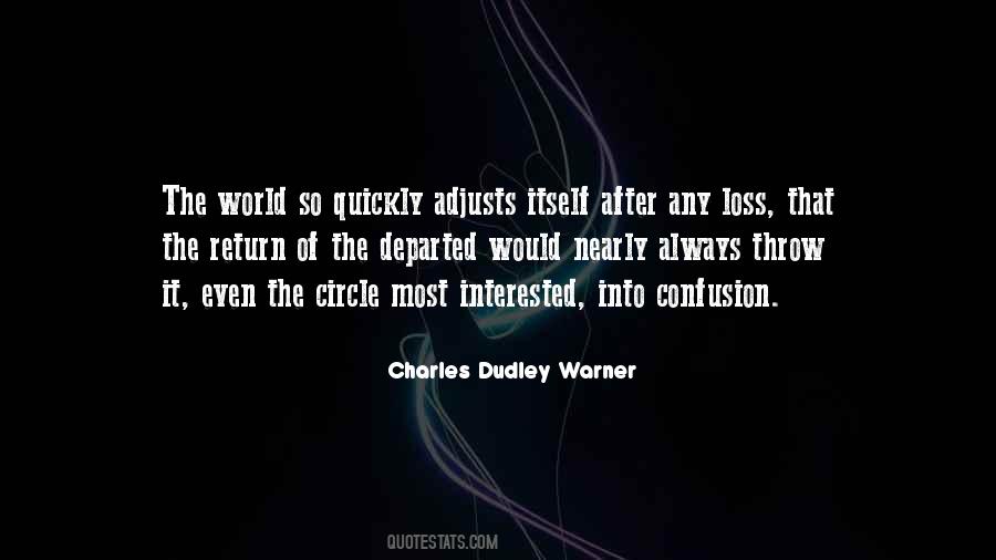 Charles Dudley Warner Quotes #18897