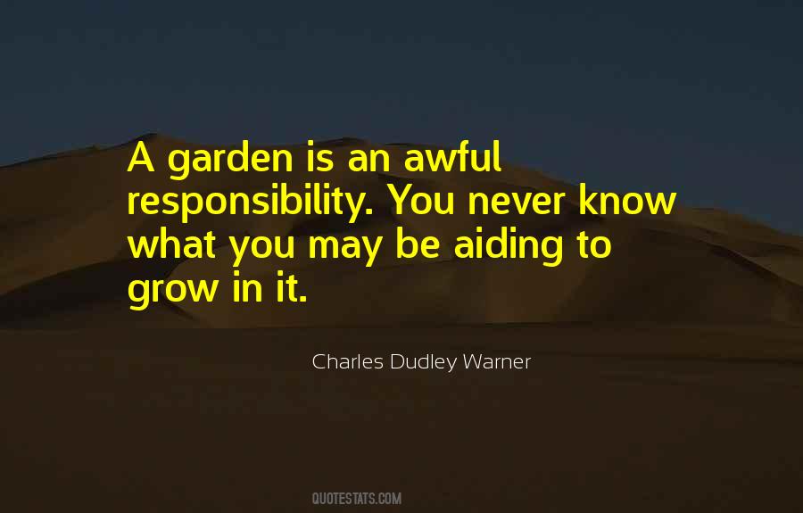 Charles Dudley Warner Quotes #379214