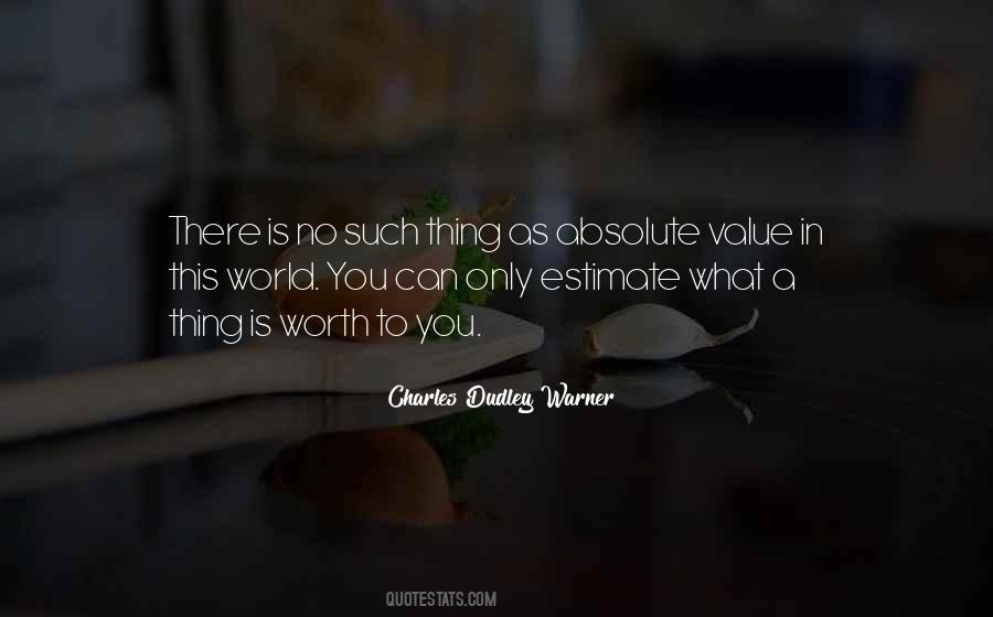 Charles Dudley Warner Quotes #47983