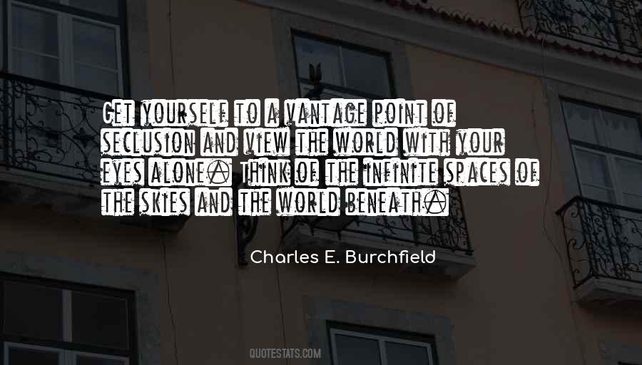 Charles E. Burchfield Quotes #457343