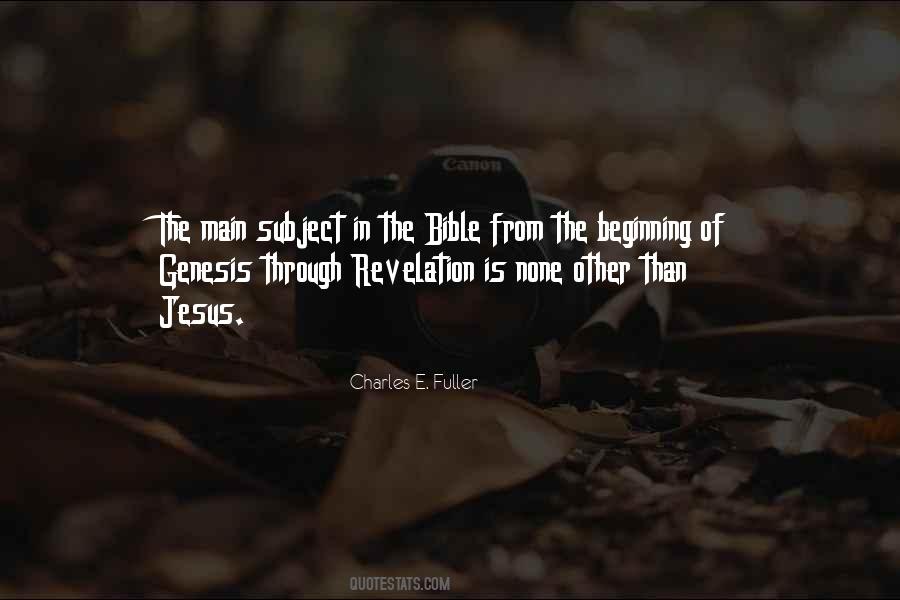 Charles E. Fuller Quotes #541490