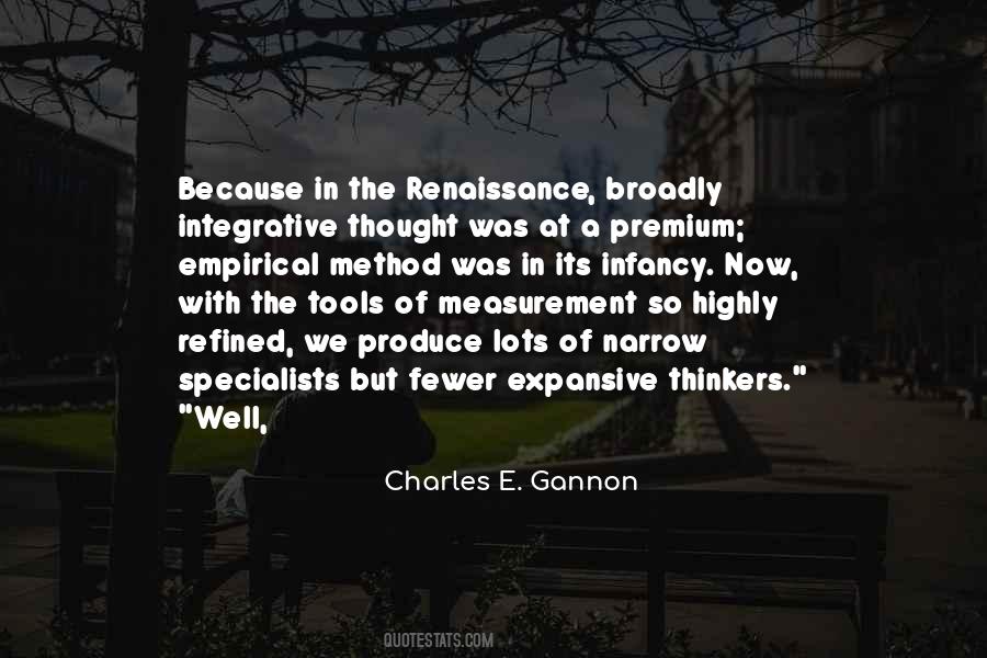 Charles E. Gannon Quotes #1671053