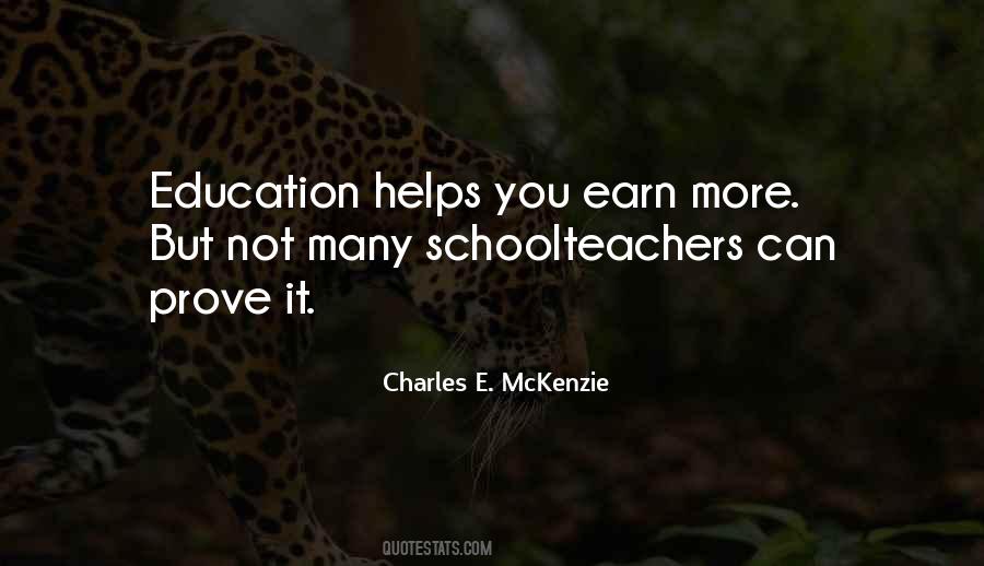 Charles E. McKenzie Quotes #1096800