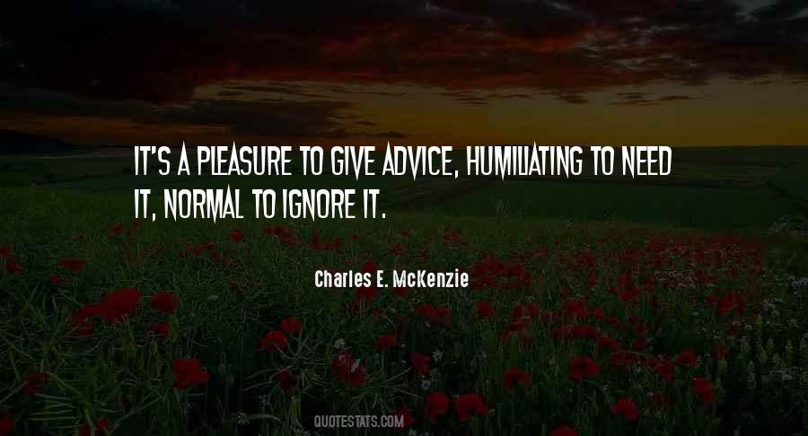 Charles E. McKenzie Quotes #697230