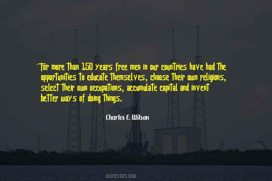 Charles E. Wilson Quotes #775424