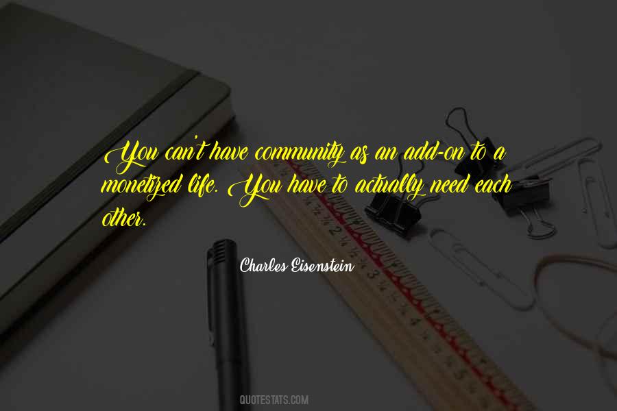 Charles Eisenstein Quotes #1245728