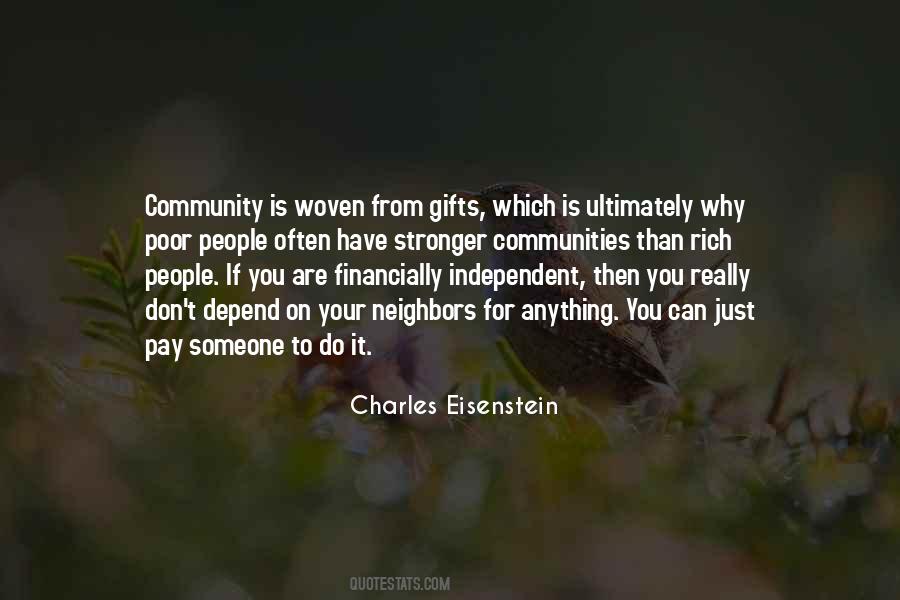 Charles Eisenstein Quotes #595037