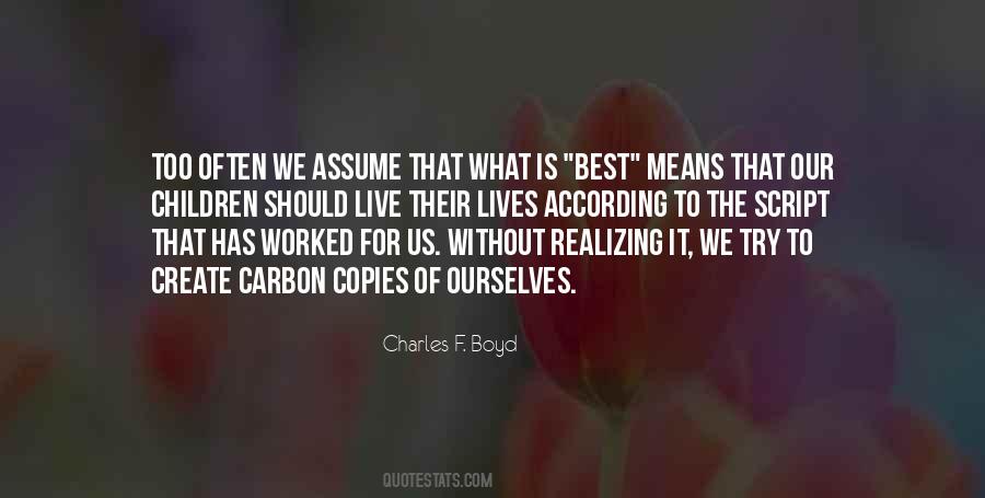 Charles F. Boyd Quotes #109826 Charles F. Boyd Quotes #109826