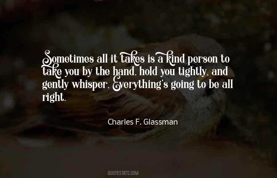 Charles F. Glassman Quotes #121768