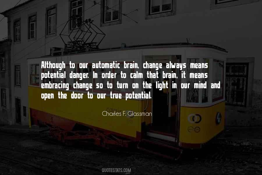 Charles F. Glassman Quotes #1266186