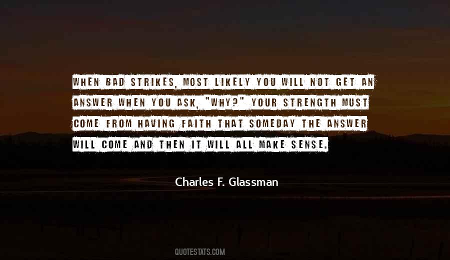 Charles F. Glassman Quotes #415778