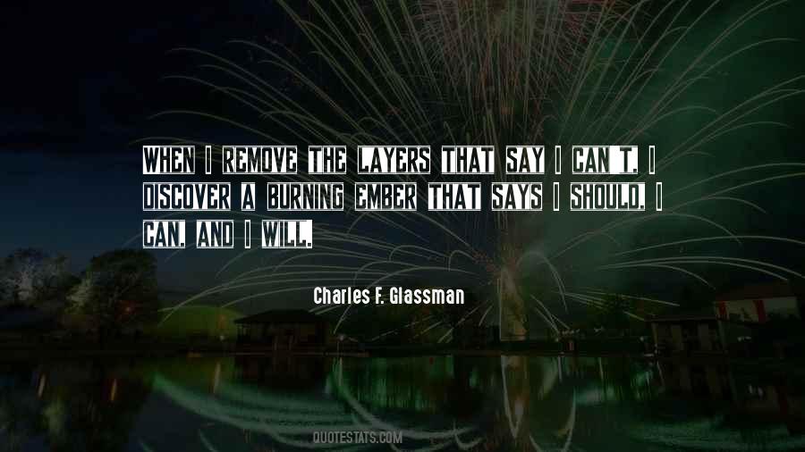 Charles F. Glassman Quotes #517768