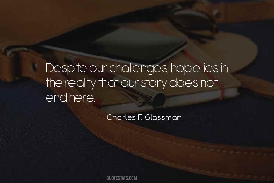 Charles F. Glassman Quotes #935940