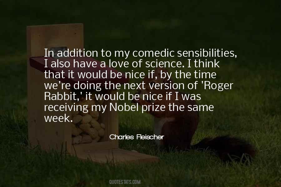 Charles Fleischer Quotes #1849017