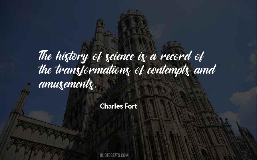 Charles Fort Quotes #1877190