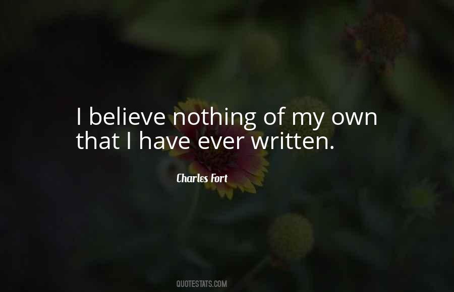 Charles Fort Quotes #692964