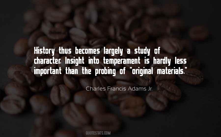 Charles Francis Adams Jr. Quotes #1146536