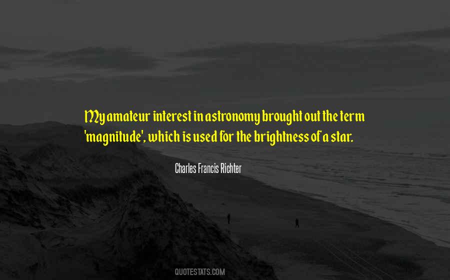 Charles Francis Richter Quotes #274932