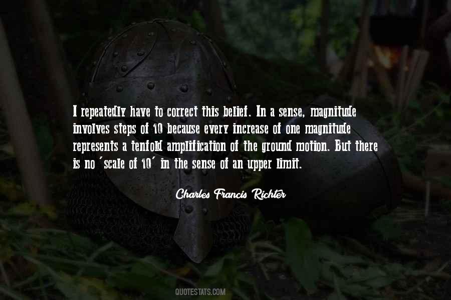 Charles Francis Richter Quotes #379363