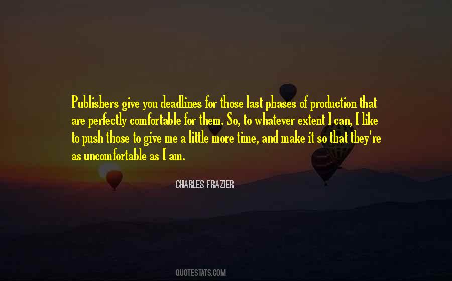 Charles Frazier Quotes #1219274