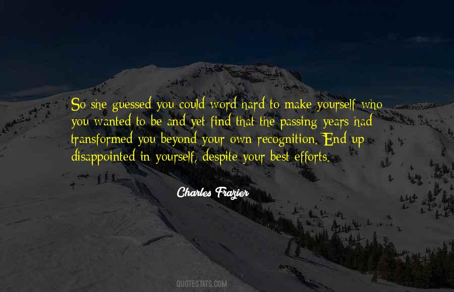 Charles Frazier Quotes #1425336