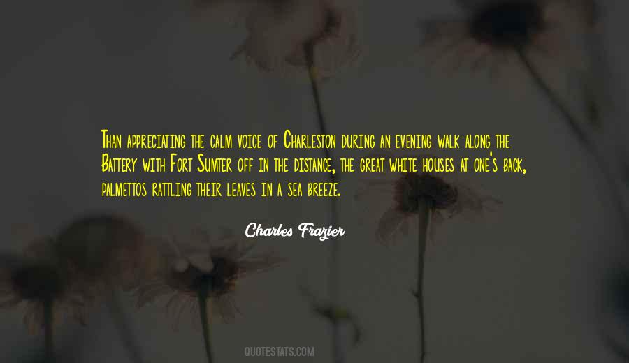 Charles Frazier Quotes #1451072