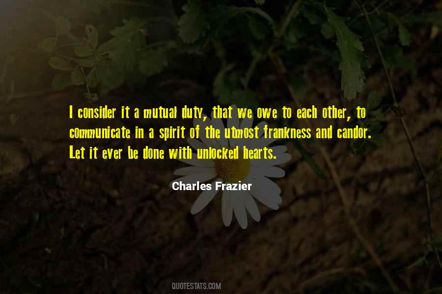 Charles Frazier Quotes #1784340