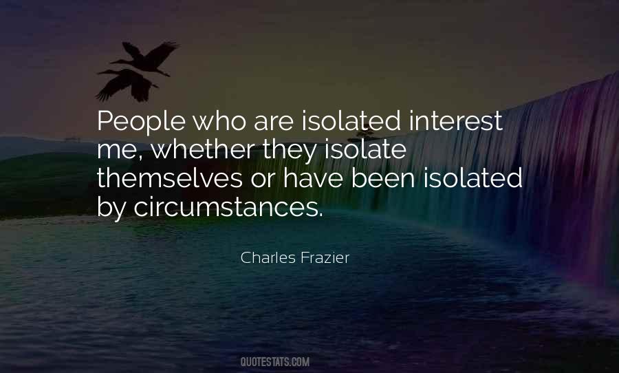 Charles Frazier Quotes #343267