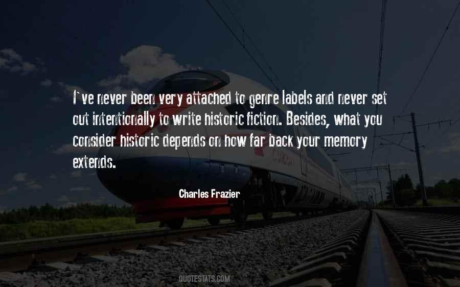 Charles Frazier Quotes #733733