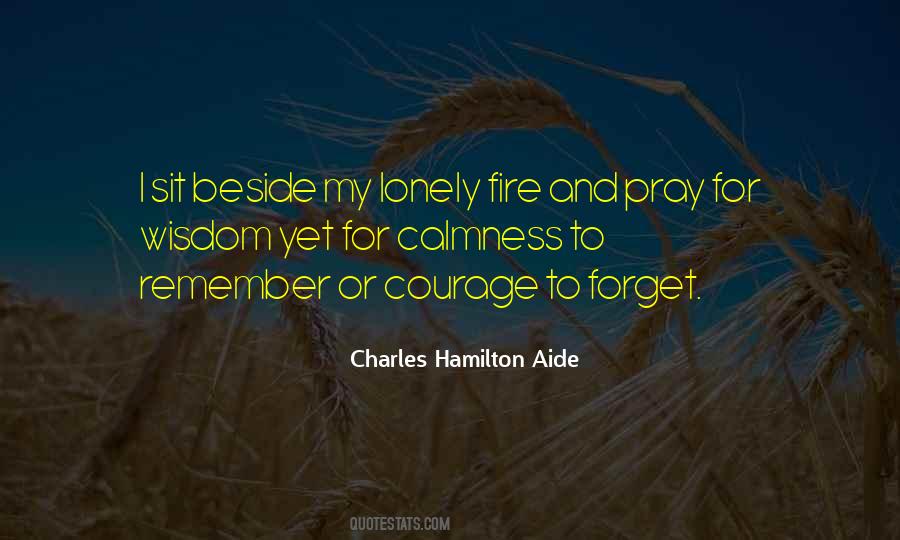 Charles Hamilton Aide Quotes #1060323