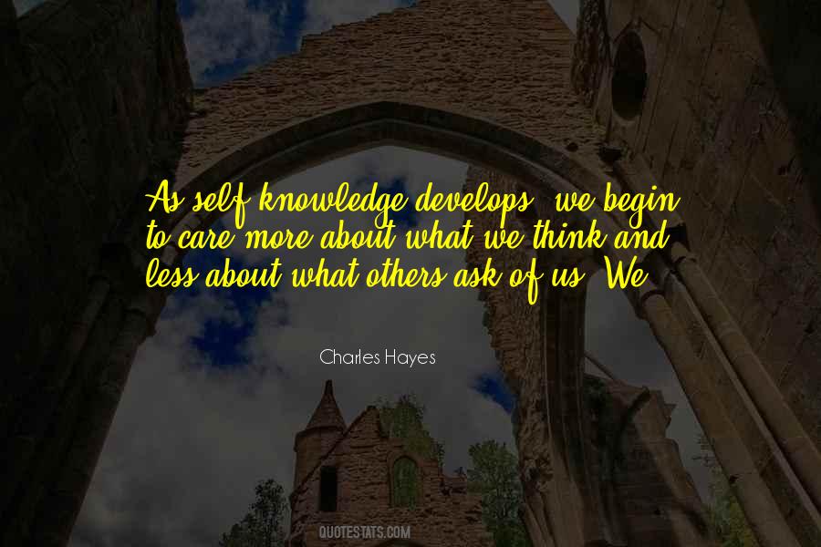 Charles Hayes Quotes #677258