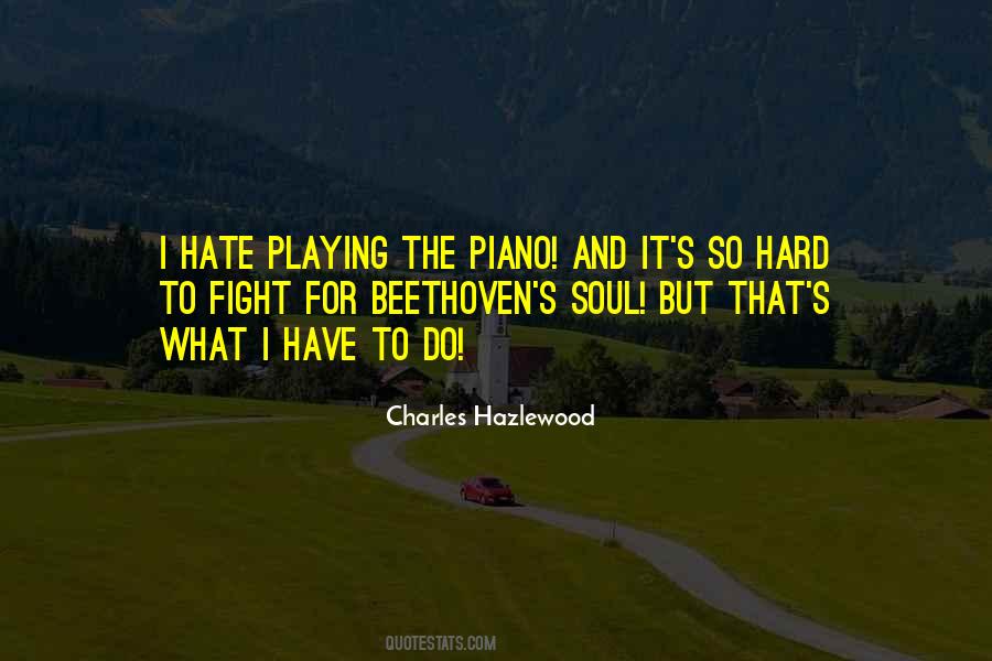 Charles Hazlewood Quotes #1168410